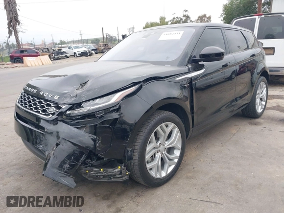 2020 Land Rover Range Rover Evoque S with VIN SALZJ2FXXLH101551, listed as a IAAI auction lot 41884433 with 32,356 mi miles and . Bid and sale history available at DreamBid. Image 2.
