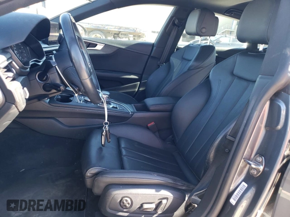 2018 Audi A5 Sportback Premium Plus with VIN WAUENCF53JA066286, listed as a Copart auction lot 39546854 with 52,596 mi miles. Bid and sale history available at carsss.com. Image 7.