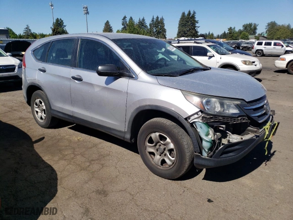 2013 Honda CR-V LX with VIN 2HKRM4H32DH627809, listed as a Copart auction lot 64252044 with 191,278 mi miles and Salvage Title. Bid and sale history available at carsss.com. Image 4.