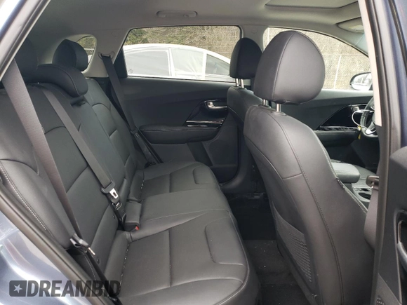 2020 Kia Niro EX Premium with VIN KNDCE3LC1L5433825, listed as a Copart auction lot 46509655 with 54,801 mi miles and Salvage Title. Bid and sale history available at carsss.com. Image 10.