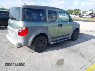 2005 Honda Element LX with VIN 5J6YH18345L003449, listed as a IAAI auction lot 41954889 with Not Provided miles and . Bid and sale history available at DreamBid. Image 4.