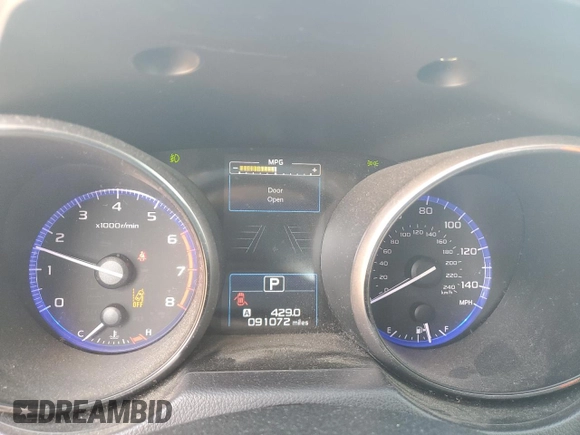 2017 Subaru Legacy Limited with VIN 4S3BNAN66H3064891, listed as a Copart auction lot 56409915 with 91,072 mi miles and Salvage title. Bid and sale history available at DreamBid. Image 9.