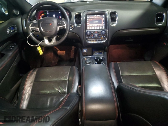 2017 Dodge Durango R/T with VIN 1C4SDJCT9HC657219, listed as a Copart auction lot 50644125 with 58,772 mi miles and Non Repairable. Bid and sale history available at DreamBid. Image 8.