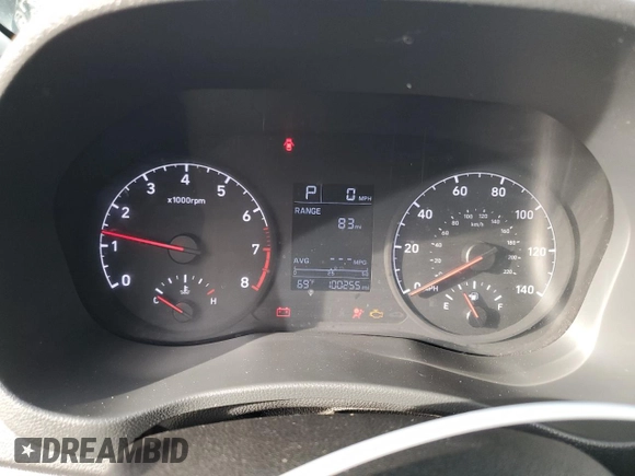 2020 Hyundai Accent SE with VIN 3KPC24A69LE112843, listed as a Copart auction lot 48774115 with 100,255 mi miles and Salvage Title. Bid and sale history available at carsss.com. Image 9.