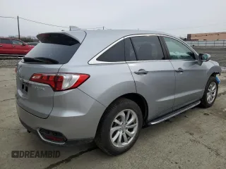 2017 Acura RDX with VIN 5J8TB3H31HL015013, listed as a Copart auction lot 44833015 with 56,954 mi miles and Salvage Title. Bid and sale history available at carsss.com. Image 3.