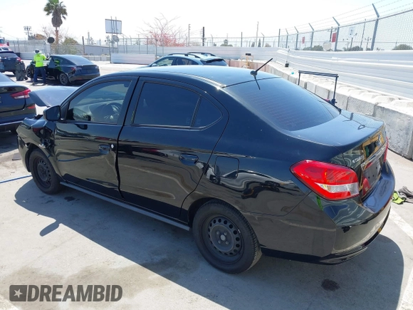 2019 Mitsubishi Mirage ES z VIN ML32F3FJ6KHF17967, wystawiony jako IAAI lot #42146979 z przebiegiem 76 355 mil mil oraz . Historia ofert i sprzedaży dostępna na DreamBid. Obrazek 3.