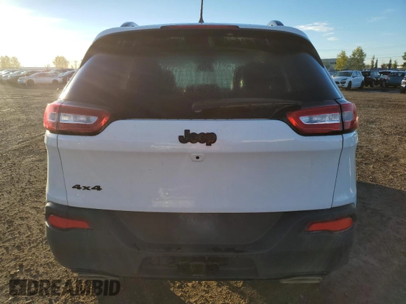 2018 Jeep Cherokee Limited with VIN 1C4PJMDX0JD592276, listed as a Copart auction lot 72541264 with 174,884 mi miles and Salvage title. Bid and sale history available at DreamBid. Image 6.