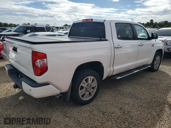 2016 Toyota Tundra Platinum z VIN 5TFGW5F17GX205276, wystawiony jako Copart lot #74146184 z przebiegiem Nie podano mil oraz Nie do naprawy • Non repairable. Historia ofert i sprzedaży dostępna na DreamBid. Obrazek 3.