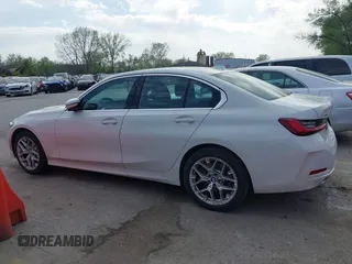 2025 BMW 3 Series 330i xDrive with VIN 3MW89CW00S8F11845, listed as a IAAI auction lot 42052983 with 4,879 mi miles. Bid and sale history available at carsss.com. Image 14.