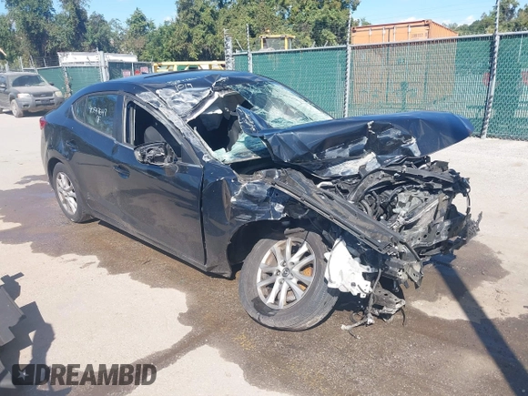 2015 Mazda Mazda3 i Touring with VIN 3MZBM1V77FM126870, listed as a IAAI auction lot 40547647 with 146,901 mi miles. Bid and sale history available at carsss.com. Image 1.