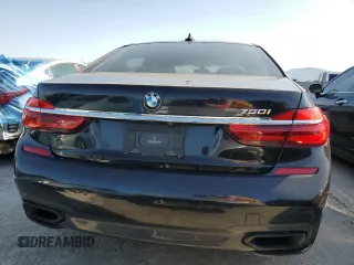 2019 BMW 7 Series 750i with VIN WBA7F0C58KGM25994, listed as a Copart auction lot 47277723 with 41,917 mi miles. Bid and sale history available at carsss.com. Image 6.