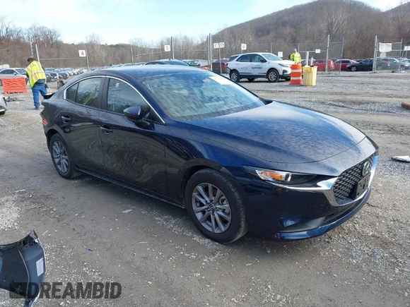 2021 Mazda 3 S with VIN JM1BPAAL5M1344295, listed as a IAAI auction lot 41499549 with 35,513 mi miles and . Bid and sale history available at DreamBid. Image 1.