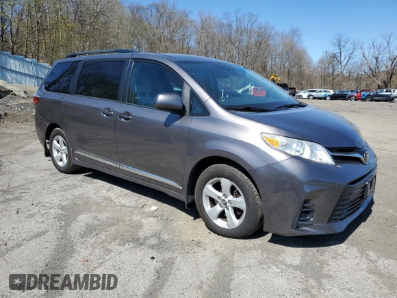 2019 Toyota Sienna LE Auto Access Seat with VIN 5TDKZ3DC5KS008521, listed as a Copart auction lot 53512695 with 147,488 mi miles and Salvage title. Bid and sale history available at DreamBid. Image 4.