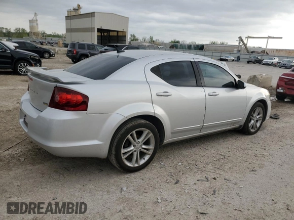 2012 Dodge Avenger SXT Plus with VIN 1C3CDZEG7CN264498, listed as a Copart auction lot 53672875 with 124,585 mi miles and Clean Title. Bid and sale history available at carsss.com. Image 3.