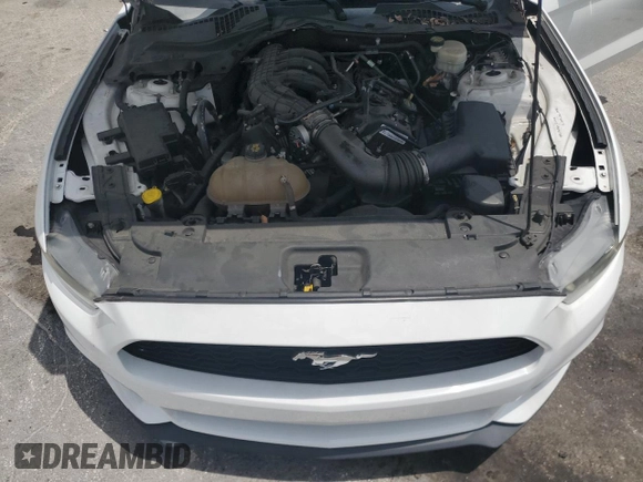 2015 Ford Mustang V6 with VIN 1FA6P8AM0F5350767, listed as a Copart auction lot 59239465 with 109,097 mi miles and Salvage title. Bid and sale history available at DreamBid. Image 11.