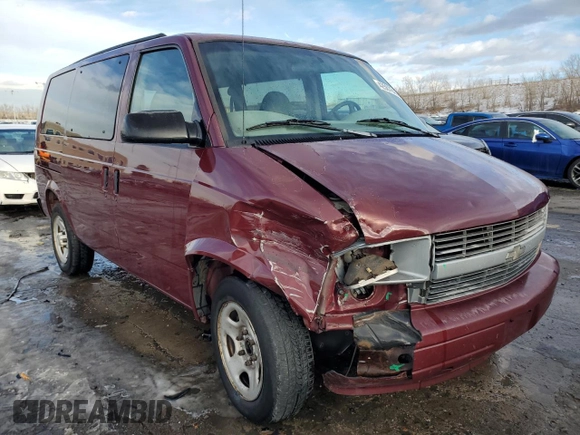 2004 Chevrolet Astro with VIN 1GNDM19X04B114559, listed as a Copart auction lot 42587645 with 212,760 mi miles and Salvage Title. Bid and sale history available at carsss.com. Image 4.