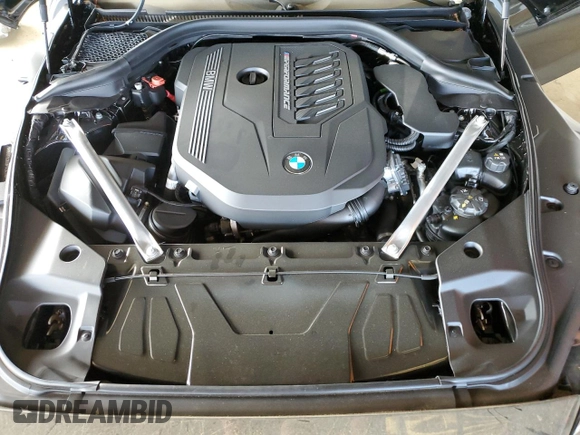 2025 BMW Z4 sDriveM40i with VIN WBAHF9C05SWY43531, listed as a Copart auction lot 46370325 with 1,943 mi miles and Salvage Title. Bid and sale history available at carsss.com. Image 11.