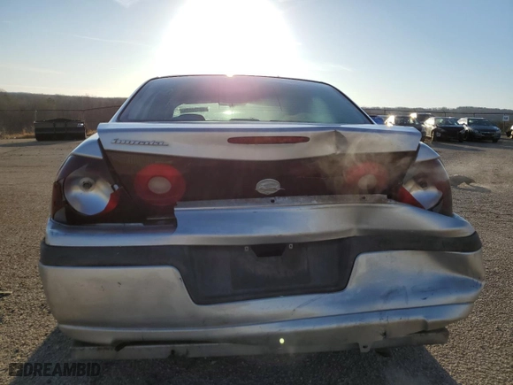 2004 Chevrolet Impala with VIN 2G1WF52E049135143, listed as a Copart auction lot 49498525 with 235,743 mi miles and Salvage Title. Bid and sale history available at carsss.com. Image 6.