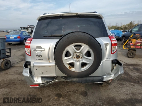 2011 Toyota RAV4 Ltd with VIN 2T3DK4DV9BW047311, listed as a Copart auction lot 54059225 with 189,026 mi miles and Salvage Title. Bid and sale history available at carsss.com. Image 6.