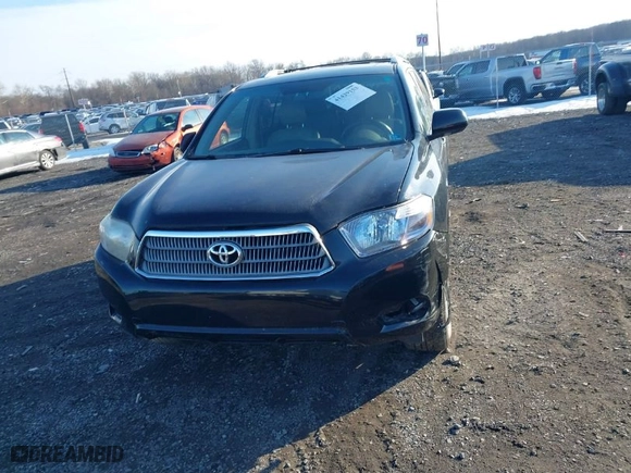 2009 Toyota Highlander Hybrid Limited with VIN JTEEW44A792035677, listed as a IAAI auction lot 41429153 with 110,001 mi miles. Bid and sale history available at carsss.com. Image 12.