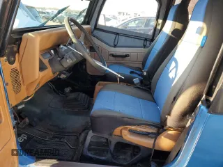 1995 Jeep Wrangler S with VIN 1J4FY19P0SP210031, listed as a Copart auction lot 88065825 with 279,604 mi miles and Salvage Title. Bid and sale history available at carsss.com. Image 7.