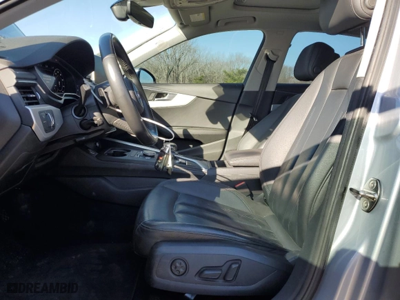 2018 Audi A4 Premium Plus with VIN WAUENAF44JA078622, listed as a Copart auction lot 47981155 with 82,519 mi miles and Salvage Title. Bid and sale history available at carsss.com. Image 7.