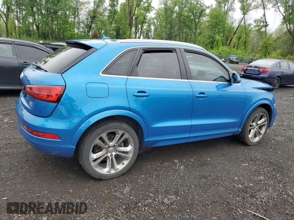 2017 Audi Q3 Premium Plus z VIN WA1JCCFS5HR009414, wystawiony jako Copart lot #56790155 z przebiegiem 80 218 mil mil oraz Szkoda całkowita • Salvage title. Historia ofert i sprzedaży dostępna na DreamBid. Obrazek 3.