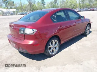 2009 Mazda 3 i Touring Value with VIN JM1BK32F791226842, listed as a IAAI auction lot 42073384 with 201,654 mi miles. Bid and sale history available at carsss.com. Image 4.