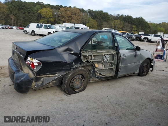 2006 Toyota Camry STD with VIN 4T1BE32K36U734381, listed as a Copart auction lot 50858695 with 243,924 mi miles and Salvage Title. Bid and sale history available at carsss.com. Image 3.