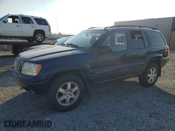 2001 Jeep Grand Cherokee Limited with VIN 1J4GW58N41C615283, listed as a Copart auction lot 44548105 with 190,952 mi miles and Salvage Title. Bid and sale history available at carsss.com. Image 1.