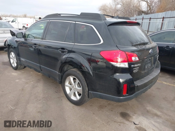 2013 Subaru Outback 2.5i Limited with VIN 4S4BRBKC1D3317156, listed as a IAAI auction lot 41488098 with 51,532 mi miles. Bid and sale history available at carsss.com. Image 3.