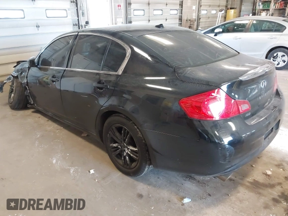 2015 Infiniti Q40 with VIN JN1CV6AR0FM651356, listed as a IAAI auction lot 41459350 with 1 mi miles. Bid and sale history available at carsss.com. Image 3.