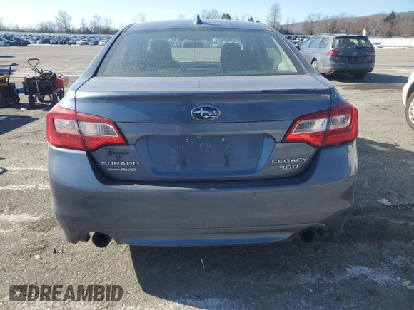 2017 Subaru Legacy Limited with VIN 4S3BNEN69H3040625, listed as a Copart auction lot 42714285 with 130,748 mi miles and Salvage Title. Bid and sale history available at carsss.com. Image 6.