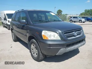 2003 Honda Pilot EX with VIN 2HKYF18463H622625, listed as a IAAI auction lot 41978601 with 152,512 mi miles. Bid and sale history available at carsss.com. Image 1.