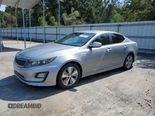 2015 Kia Optima Hybrid EX with VIN KNAGN4AD6F5091289, listed as a Copart auction lot 75161494 with 110,257 mi miles and Clean Title. Bid and sale history available at carsss.com. Image 1.