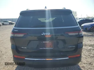 2023 Jeep Grand Cherokee Limited with VIN 1C4RJKBG8P8813463, listed as a Copart auction lot 52864245 with 19,706 mi miles and Salvage title. Bid and sale history available at DreamBid. Image 6.