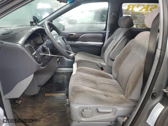 2000 Toyota Sienna LE with VIN 4T3ZF13C1YU241686, listed as a Copart auction lot 48294265 with 244,453 mi miles and Salvage Title. Bid and sale history available at carsss.com. Image 7.