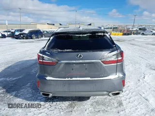 2017 Lexus RX with VIN 2T2BZMCA2HC077492, listed as a IAAI auction lot 41364331 with 78,638 mi miles. Bid and sale history available at carsss.com. Image 16.