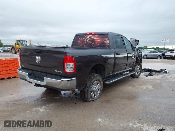 2024 Ram 2500 Tradesman with VIN 3C6UR5CJ8RG181826, listed as a IAAI auction lot 42096333 with 12,510 mi miles and . Bid and sale history available at DreamBid. Image 4.