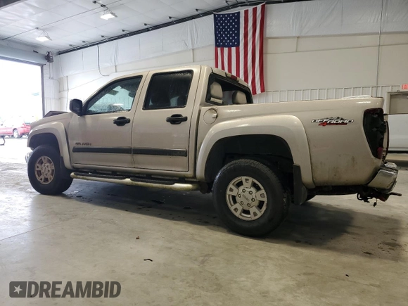 2004 GMC Canyon 1SB SLE Z85 with VIN 1GTDT136248121067, listed as a Copart auction lot 80638214 with 135,436 mi miles and Salvage Title. Bid and sale history available at carsss.com. Image 2.