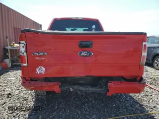 2009 Ford F-150 STX with VIN 1FTRX12W09FA21578, listed as a Copart auction lot 53314845 with 194,882 mi miles and Salvage Title. Bid and sale history available at carsss.com. Image 6.