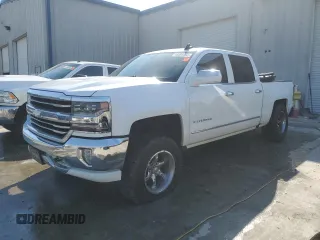 2018 Chevrolet Silverado 1500 LT with VIN 3GCPCREC0JG434297, listed as a Copart auction lot 46689365 with 88,437 mi miles and Salvage Title. Bid and sale history available at DreamBid. Image 1.