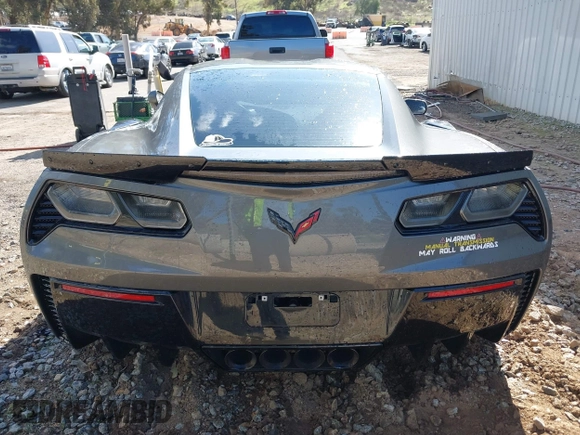 2016 Chevrolet Corvette Z06 1LZ with VIN 1G1YN2D6XG5606247, listed as a IAAI auction lot 41685364 with 23,742 mi miles. Bid and sale history available at carsss.com. Image 16.