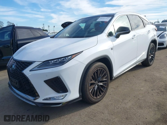 2020 Lexus RX with VIN 2T2YZMDA4LC234425, listed as a IAAI auction lot 41247317 with 20,083 mi miles. Bid and sale history available at carsss.com. Image 2.