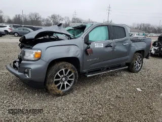 2022 GMC Canyon 4WD Denali with VIN 1GTG6EEN9N1214906, listed as a Copart auction lot 45132265 with 0 mi miles and Salvage Title. Bid and sale history available at carsss.com. Image 1.