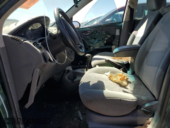 2001 Ford Focus SE with VIN 1FAFP34P91W163877, listed as a Copart auction lot 87327184 with Not Provided miles and Salvage Title. Bid and sale history available at carsss.com. Image 7.