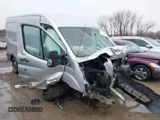 2017 Ford Transit with VIN 1FTYR2CG2HKA59709, listed as a IAAI auction lot 41934224 with Not Provided miles and . Bid and sale history available at DreamBid. Image 1.