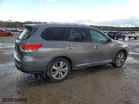 2015 Nissan Pathfinder SL with VIN 5N1AR2MM5FC720898, listed as a Copart auction lot 87286524 with 147,227 mi miles and Salvage Title. Bid and sale history available at carsss.com. Image 3.