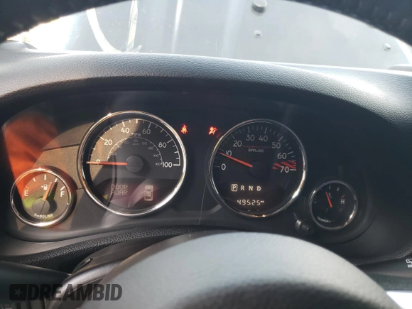 2016 Jeep Wrangler Unlimited Rubicon with VIN 1C4HJWFG9GL220687, listed as a Copart auction lot 60552705 with 49,525 mi miles and Salvage title. Bid and sale history available at DreamBid. Image 9.