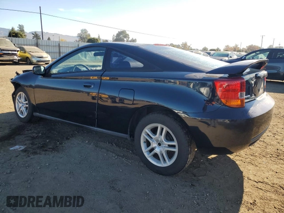 2001 Toyota Celica GT with VIN JTDDR32T910083350, listed as a Copart auction lot 83232244 with 217,648 mi miles and Salvage Title. Bid and sale history available at carsss.com. Image 2.